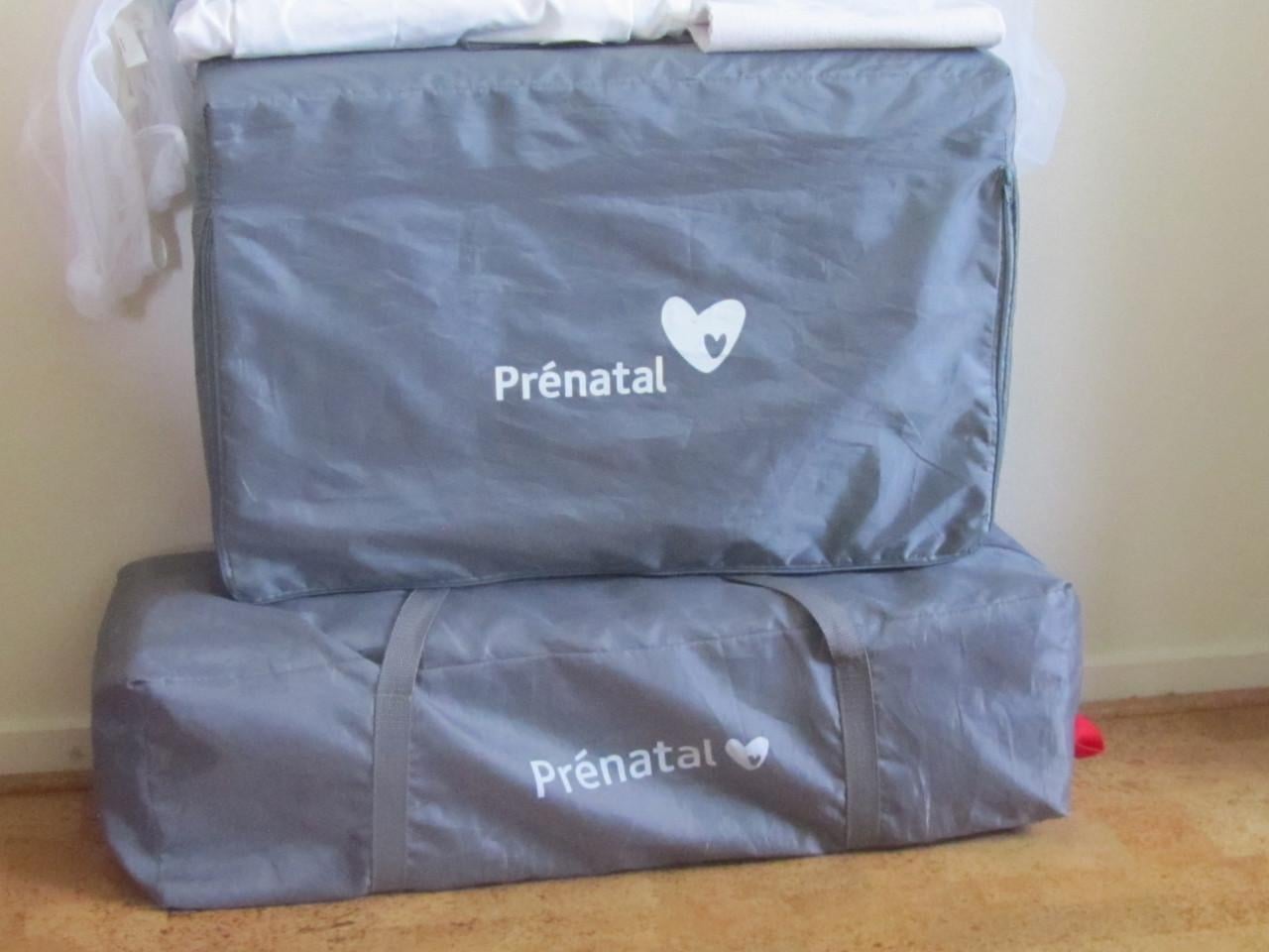 Prenatal campingbedje compleet met klamboe