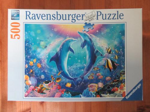 Mooie volledige puzzel van 500 stukjes, zo goed als nieuw