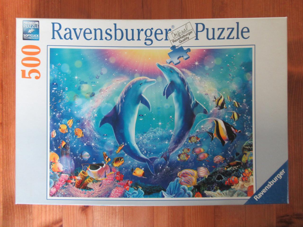 Mooie volledige puzzel van 500 stukjes, zo goed als nieuw