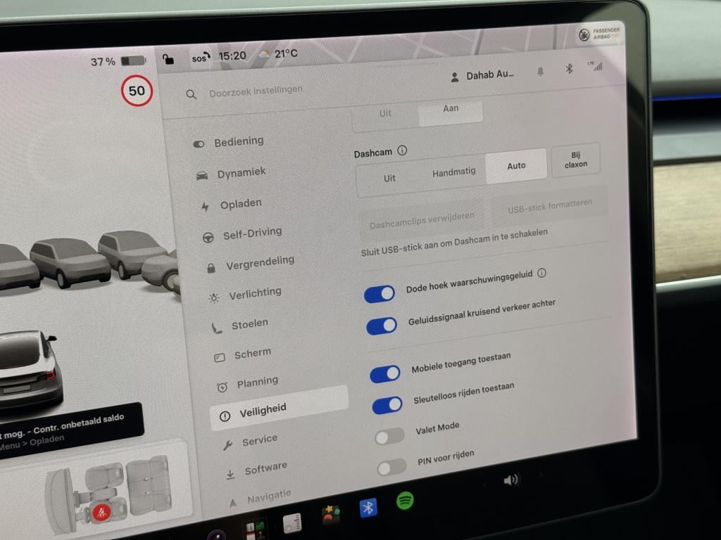 Tesla Model 3 long range awd dual motor 75 kwh | acc | panoramadak | stoelv