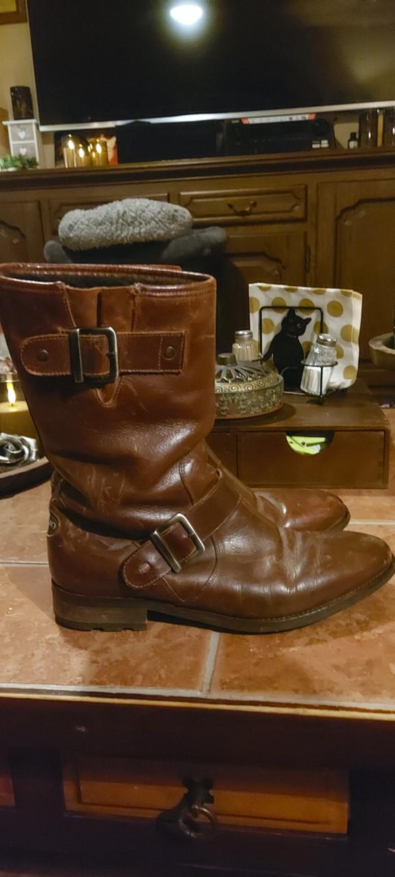 Giorgi armani herenlaarzen. mooie boots met wol in. maat 42