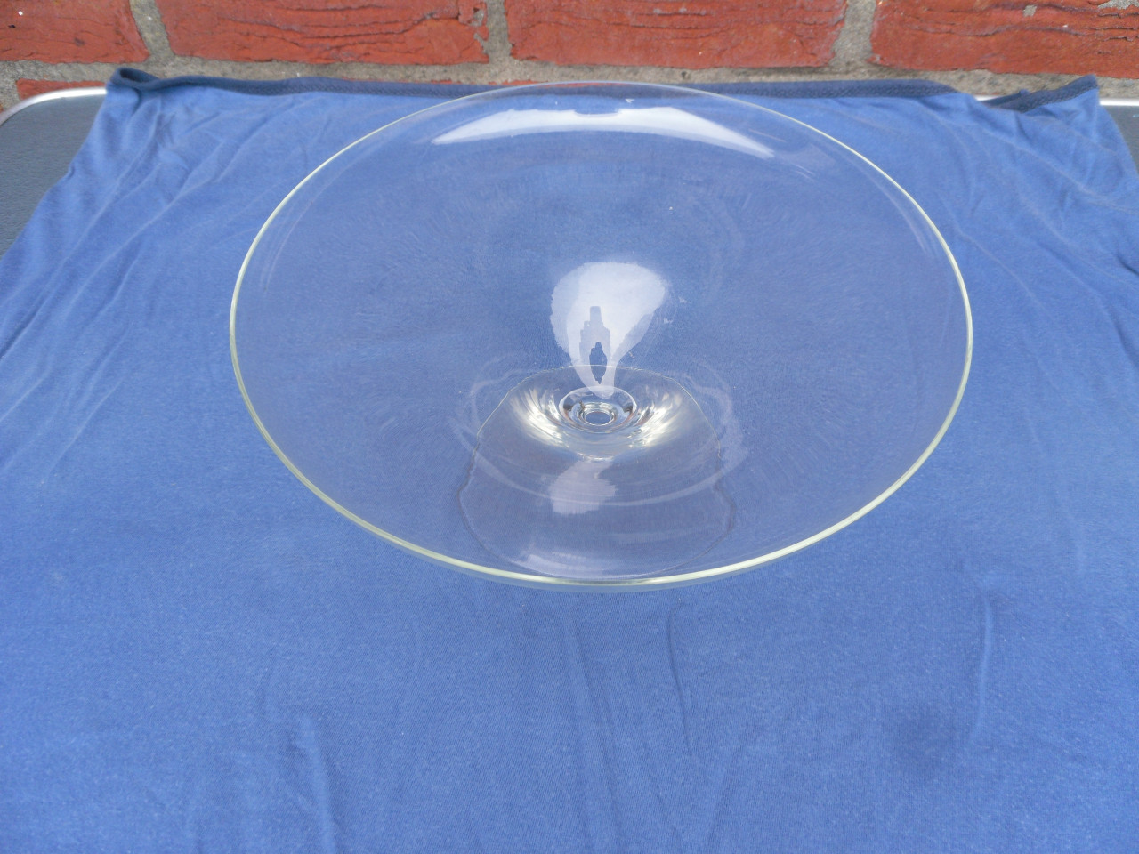 GLAZEN BORD EN SCHAAL