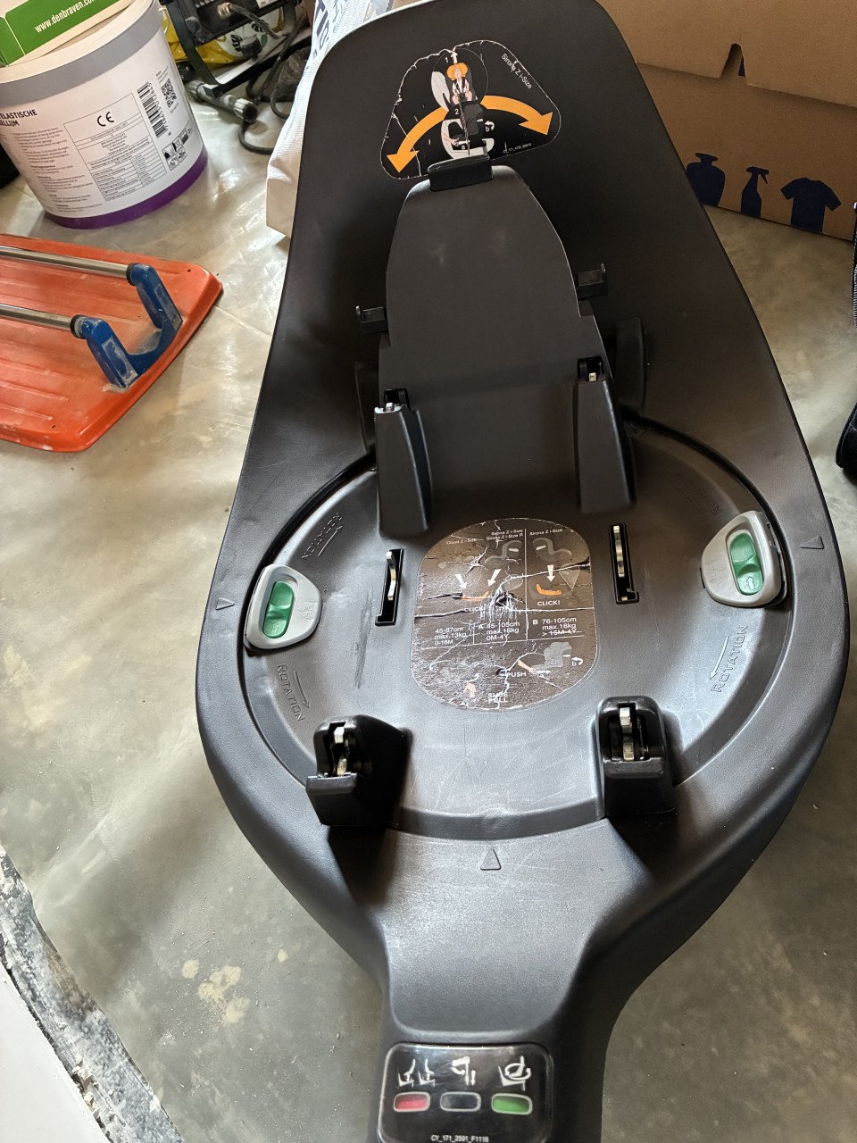 Cybexset maxicosi, autostoel en base