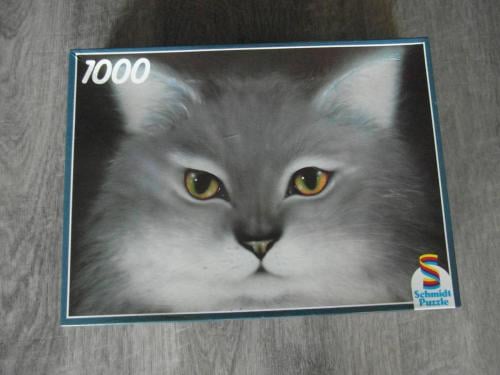 Schmidt puzzel 1000 stukjes. Kattegespin.
