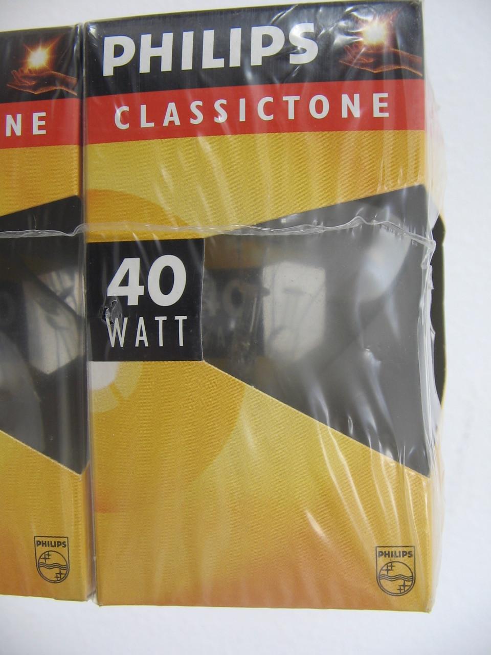 GLOEILAMPEN 40 Watt, 100 Watt en 150 Watt.