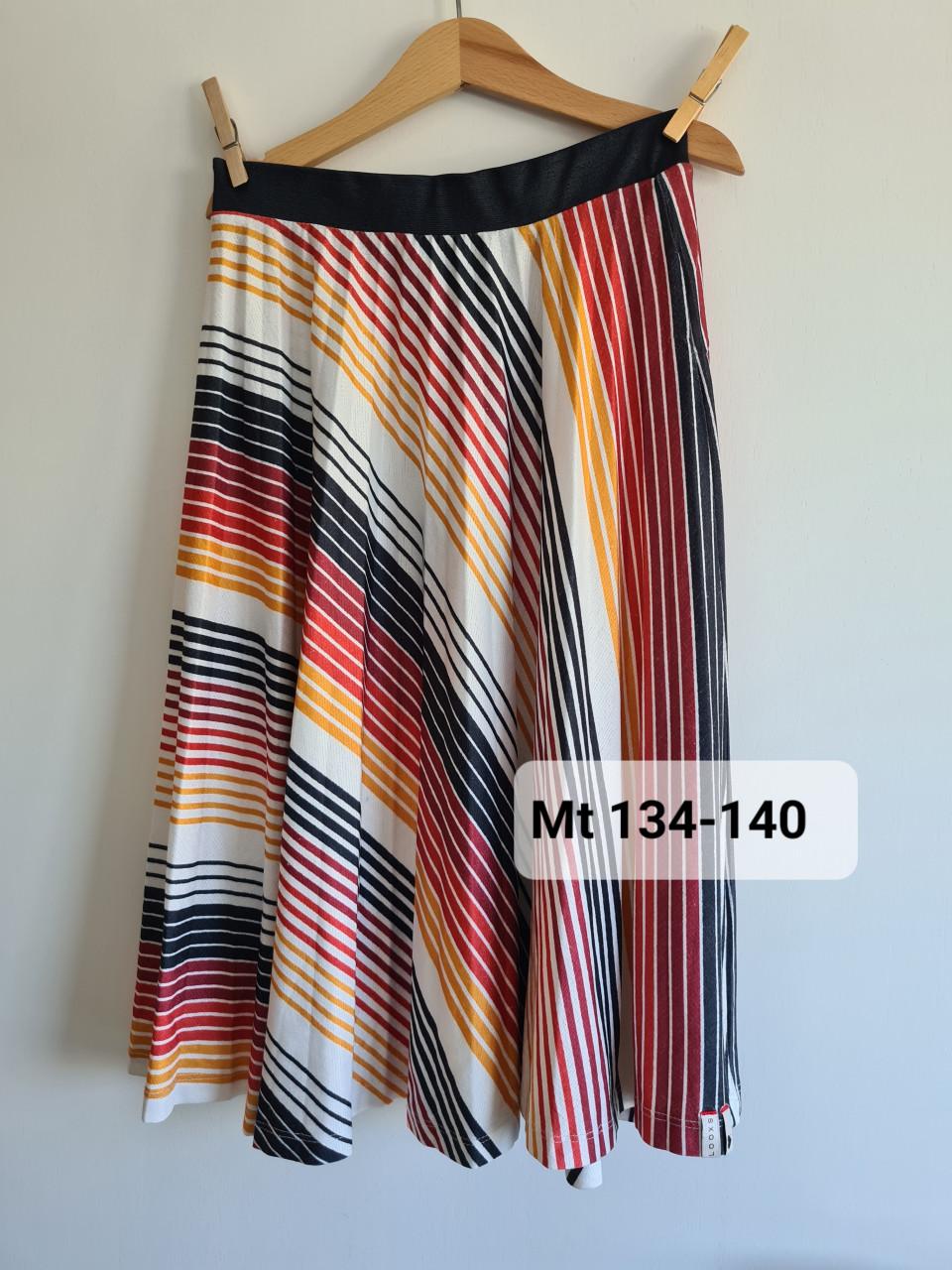 Lange gekleurde rok van Looxs  Mt 134-140