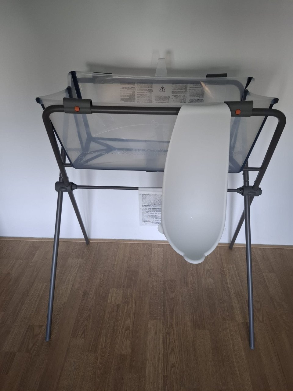 Stokke flexi bath standaard + badje + newborn support