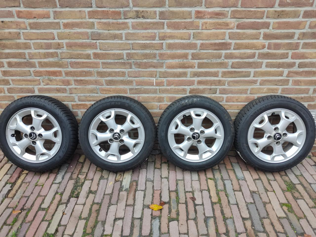 Winter banden op velg