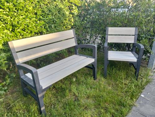 Tuinbank & stoel