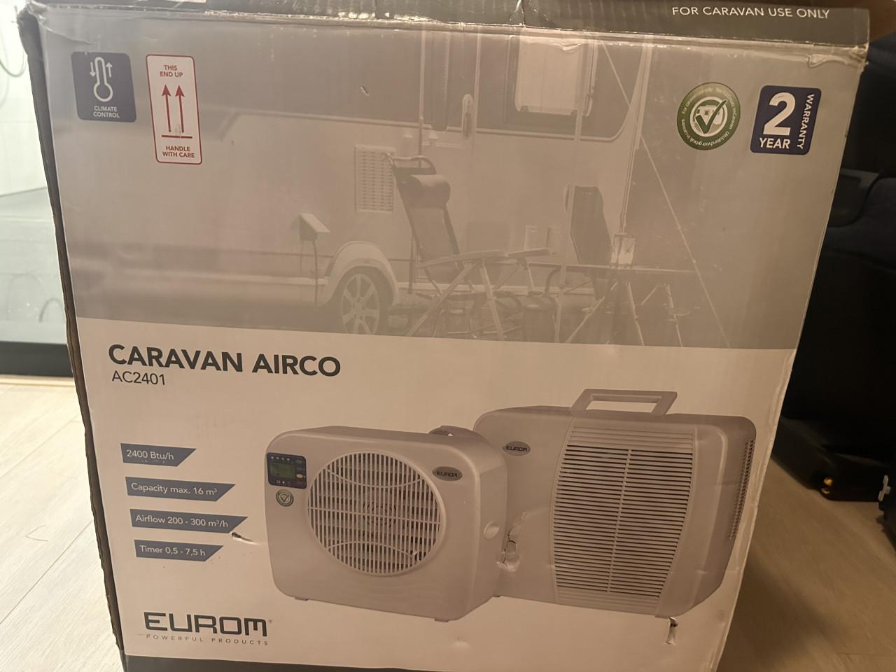 Te koop: Eurom AC2401 Airco voor caravan of camper