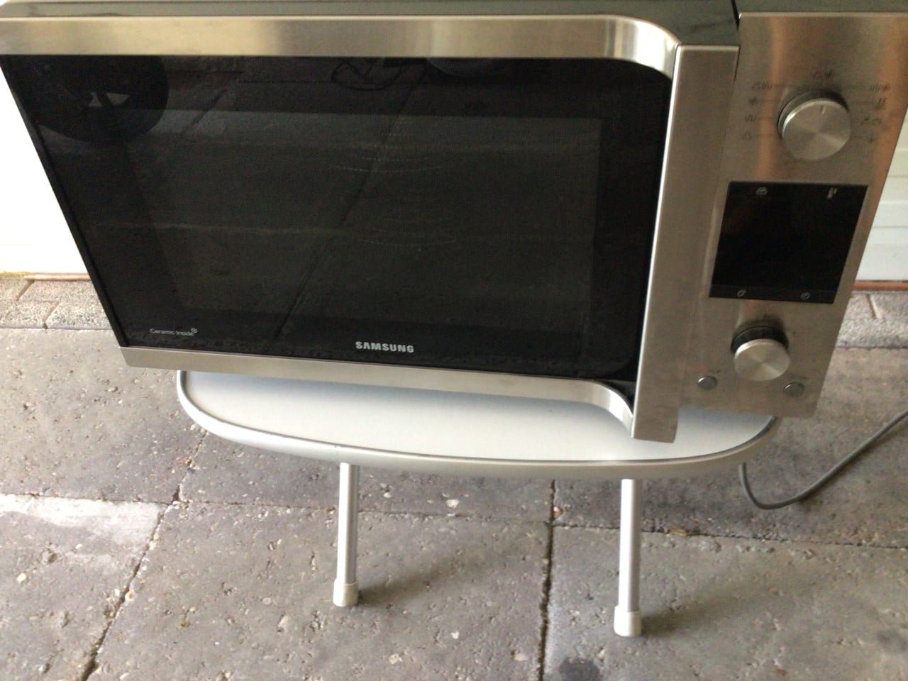 Zeer mooie combinatie oven gril magnetron stomen