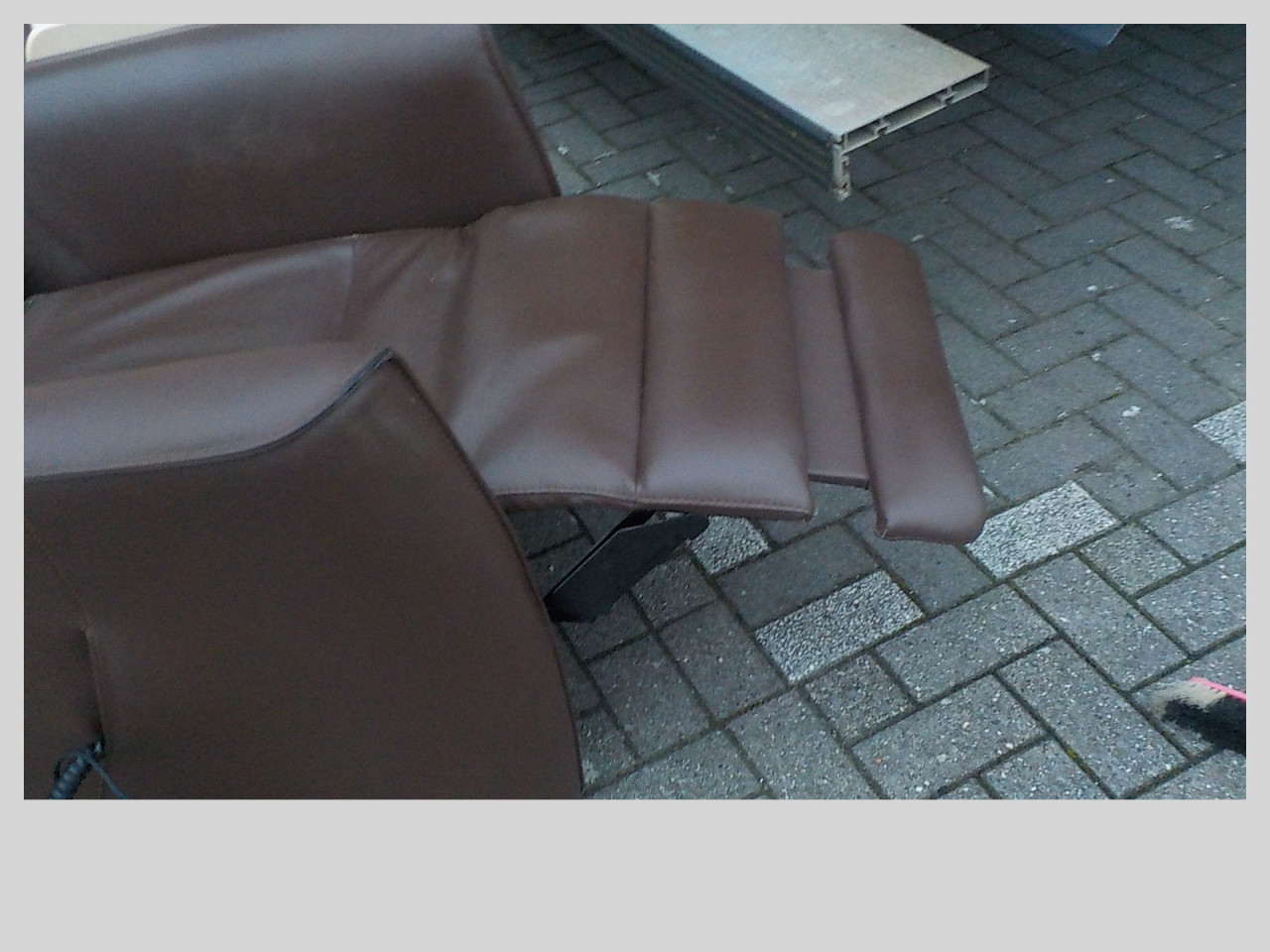 Elektrische mooie kwaliteit leren sta-op relax fauteuil merk PROMINENT