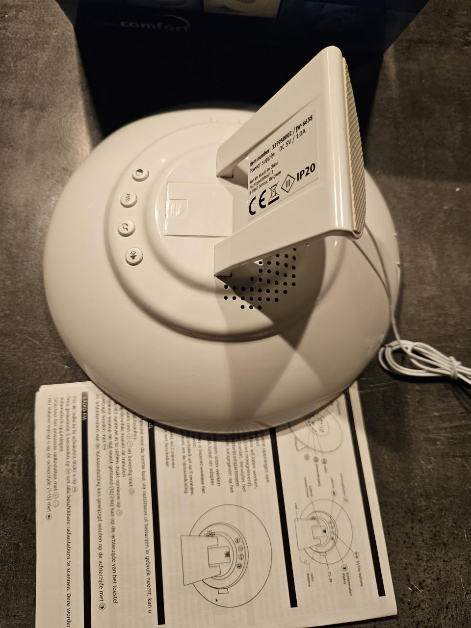 Zgan Electro Wake-up Light - Wekker met Licht en Geluid