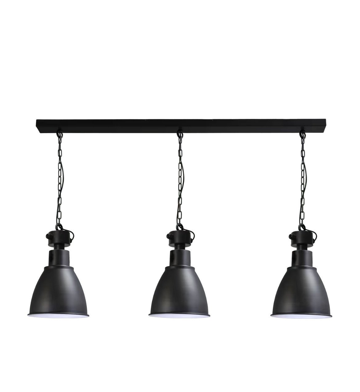 Industriële zwarte hanglamp