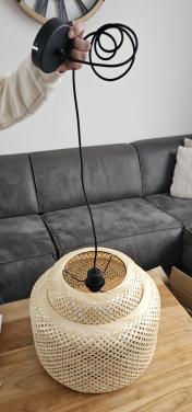 Bamboo hanglamp nieuw