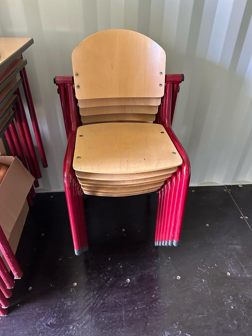 Kantoor Stoelen en Tafels met kar