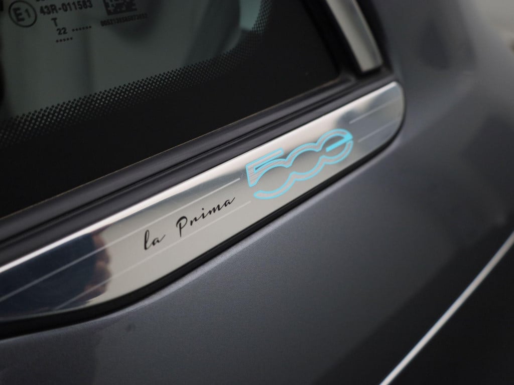 Fiat 500e c la prima 42 kwh leren bekleding - navigatie - camera - adapt. c
