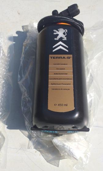 Bandenpomp Peugeot / Citroën & Bandenafdichtingsgel Terra-S