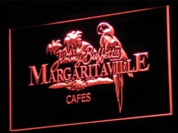 Margaritaville LED bord Jimmy Buffett, nieuw, multicolour