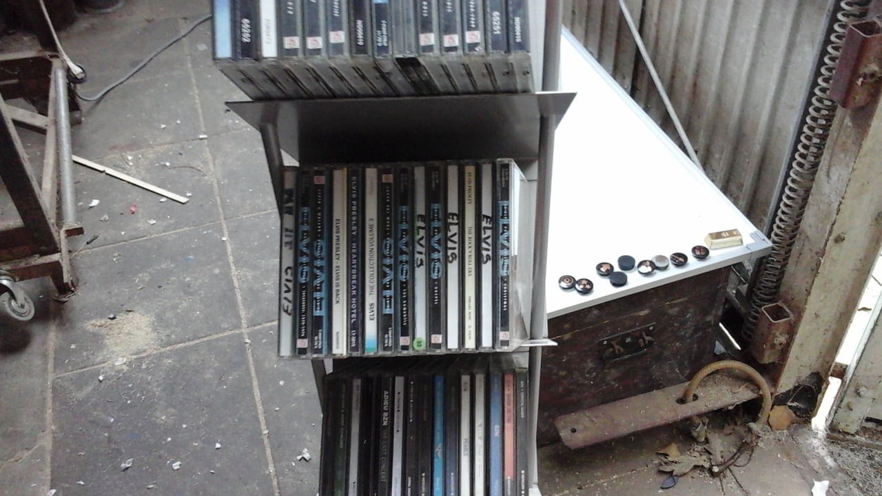 CD,s met cd rek