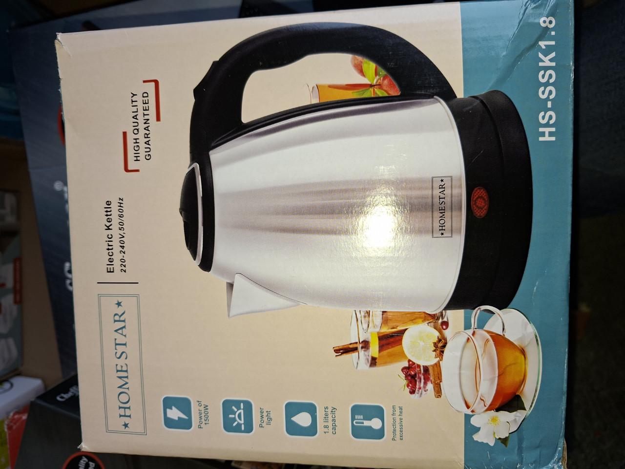 Restpartij nieuwe spullen