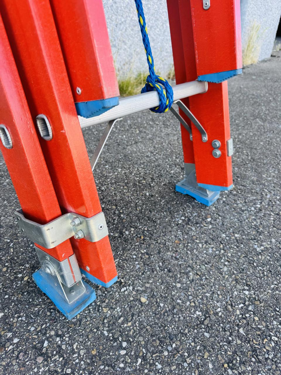 Ladder 2x10 sport kunststof NIEUW