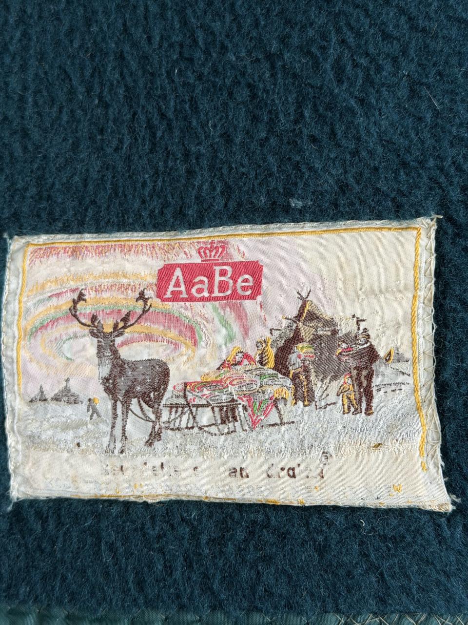 AaBe dralon  deken mosgroen 220 x 220