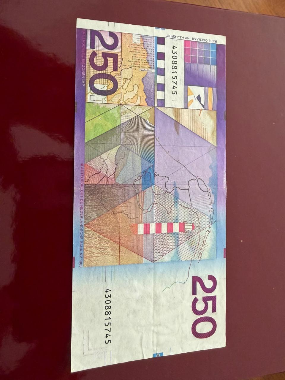 250 gulden biljet vuurtoren
