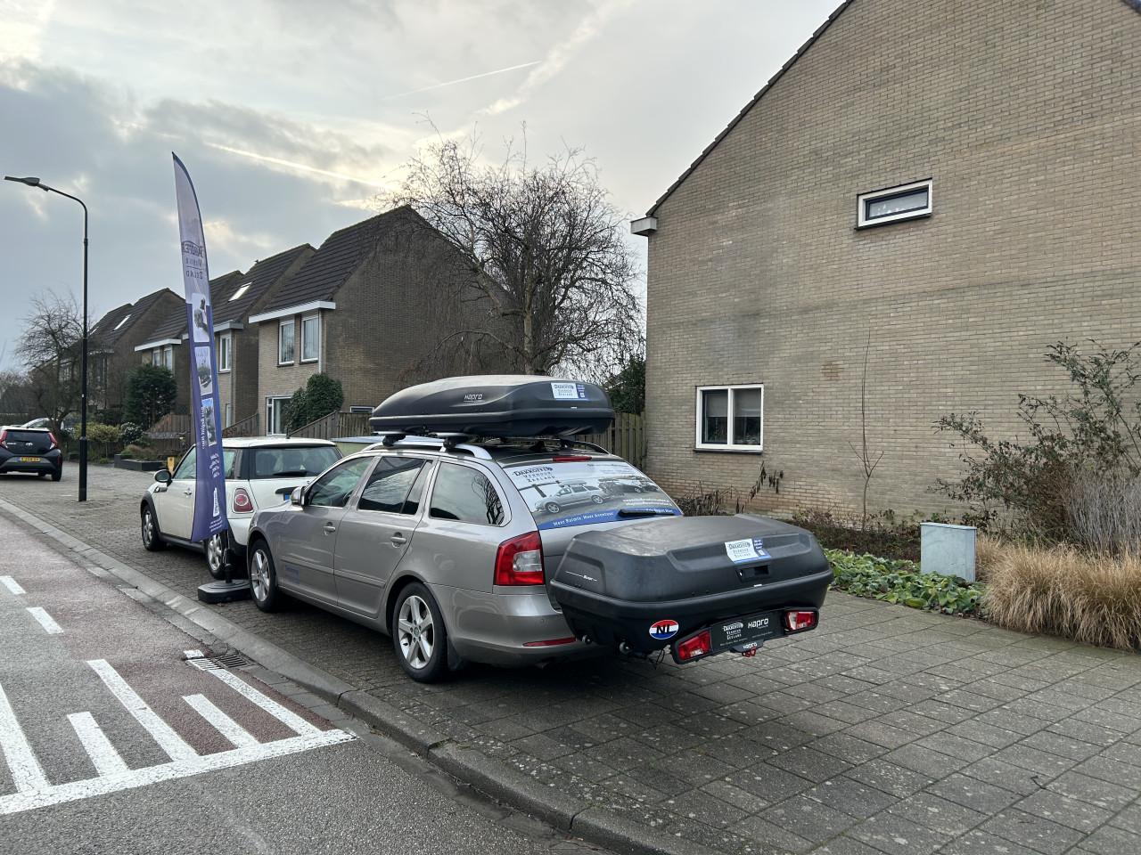 Trekhaakkoffer, trekhaakbox te huur - Topservice + Flexibel + Betaalbaar!