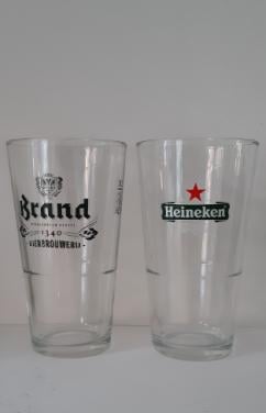 Bierglas, Heineken of Brand
