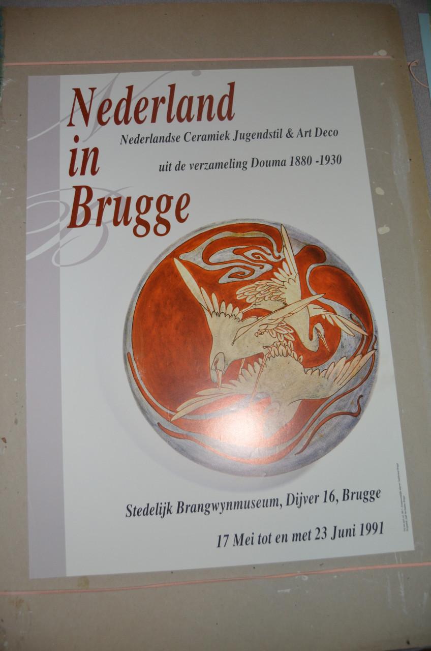 Posters tentoonstellingen Ned. kunstenaars ong. 40 jaar oud!