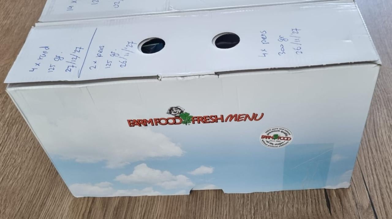 Hondenvoer farmfood fresh menu
