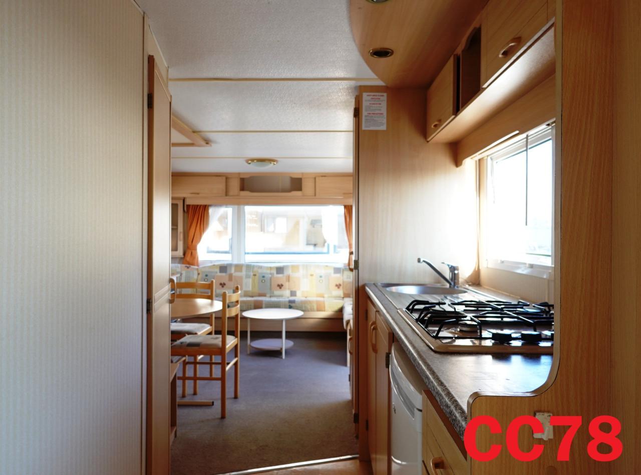 Keurige Nordstar stacaravan met 2 slk en gespiegelde indeling te koop