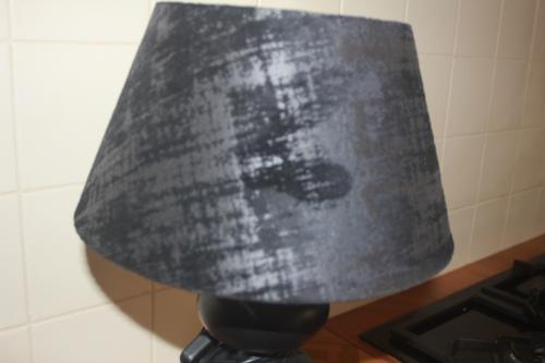 Staande schemerlamp,,zwart