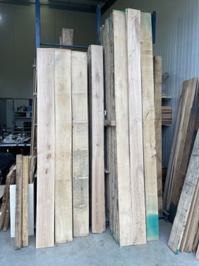 Eikenhouten planken A kwaliteit 210x27x2500