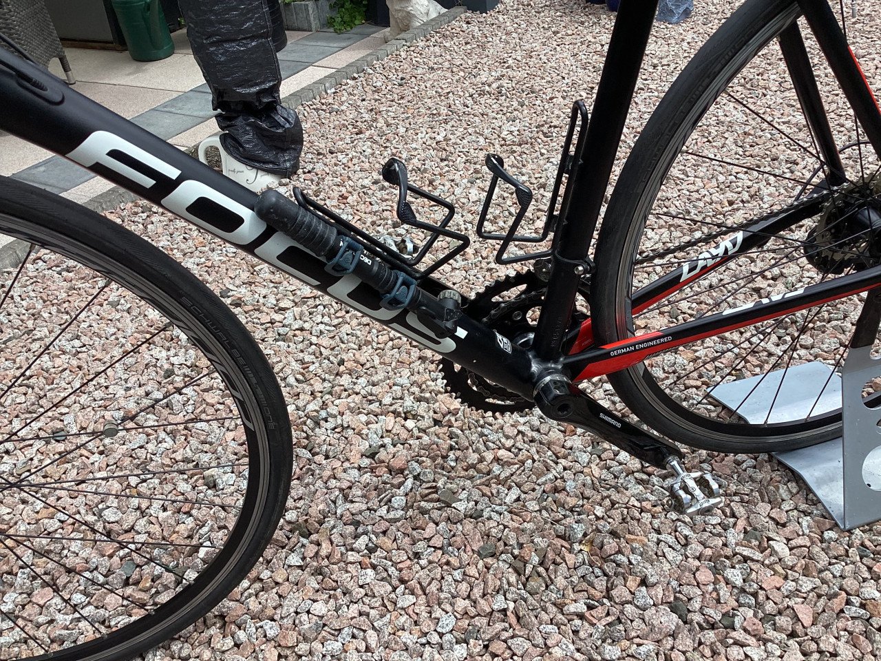 Nette Racefiets Focus Cayo XL, 60 cm, c/t aluminium frame, carbon voorvork.