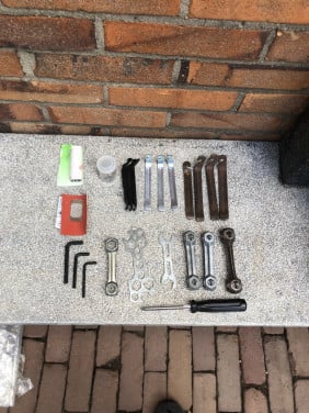 Een setje fiets spullen.