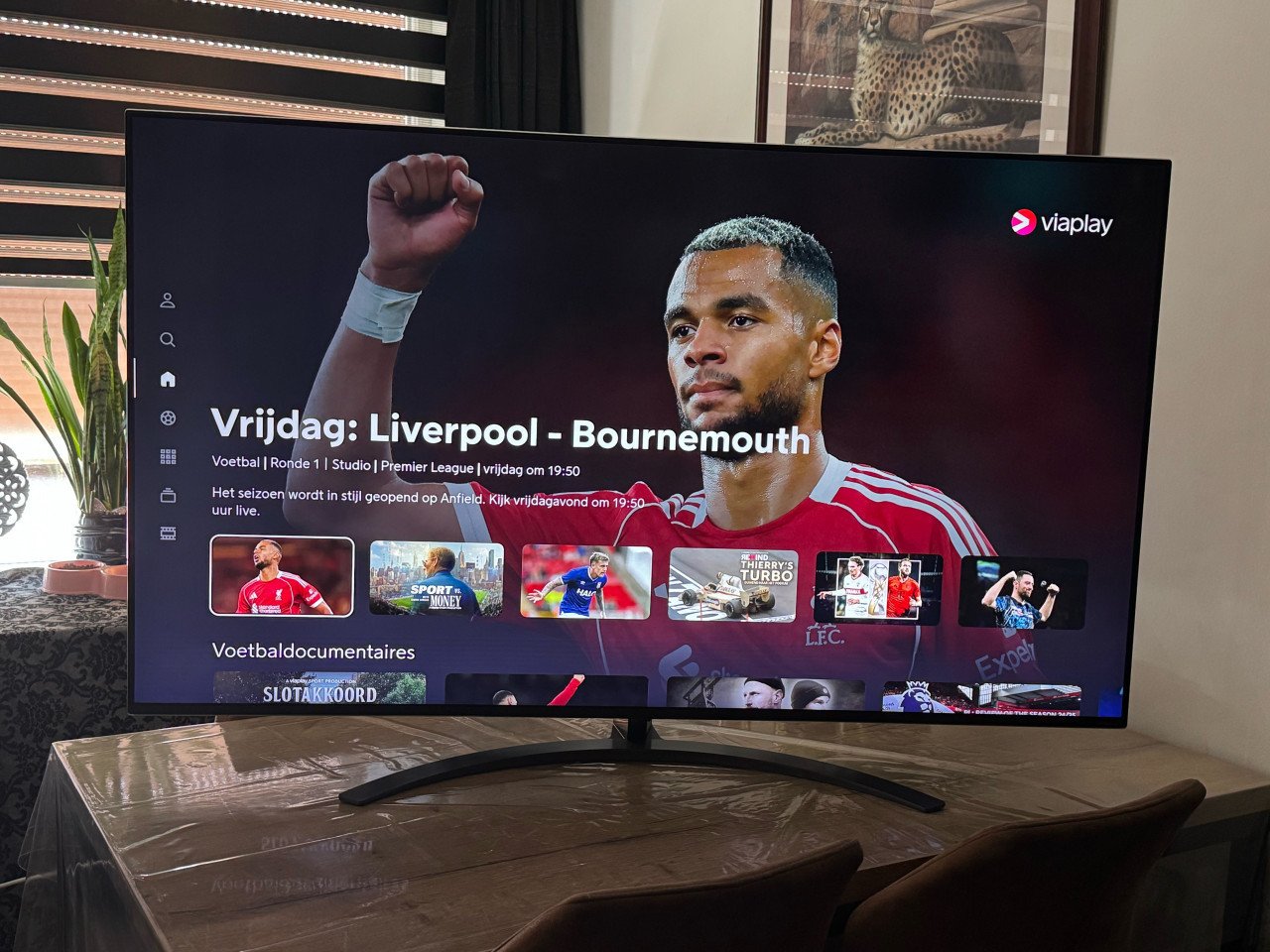 Lg smart tv 65 inch een 4k 100 hz tv in goede staat en werking