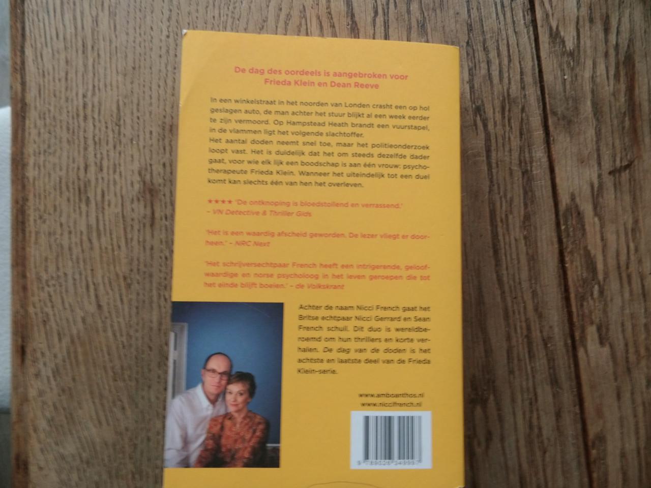 De dag van de doden  van Nicci French.