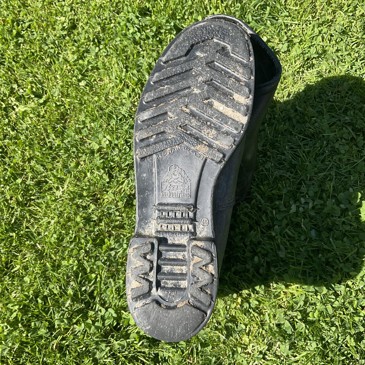 Leren hoge werk laarzen maat46