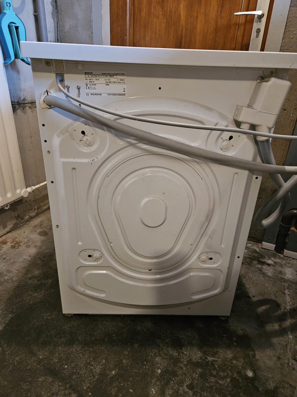 Wasmachine Bosch gereserveerd