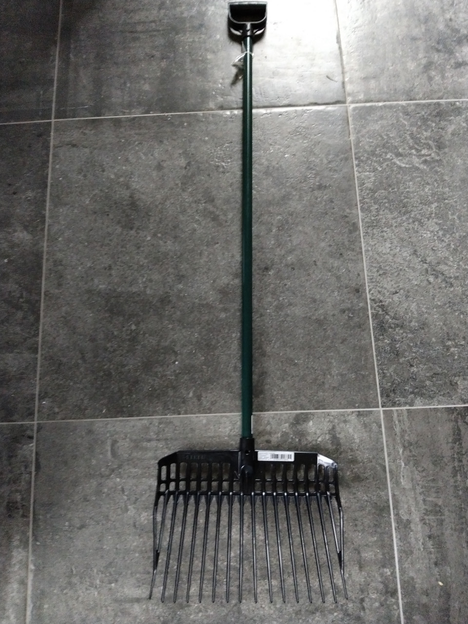 Mestvork met metalen of aluminium steel