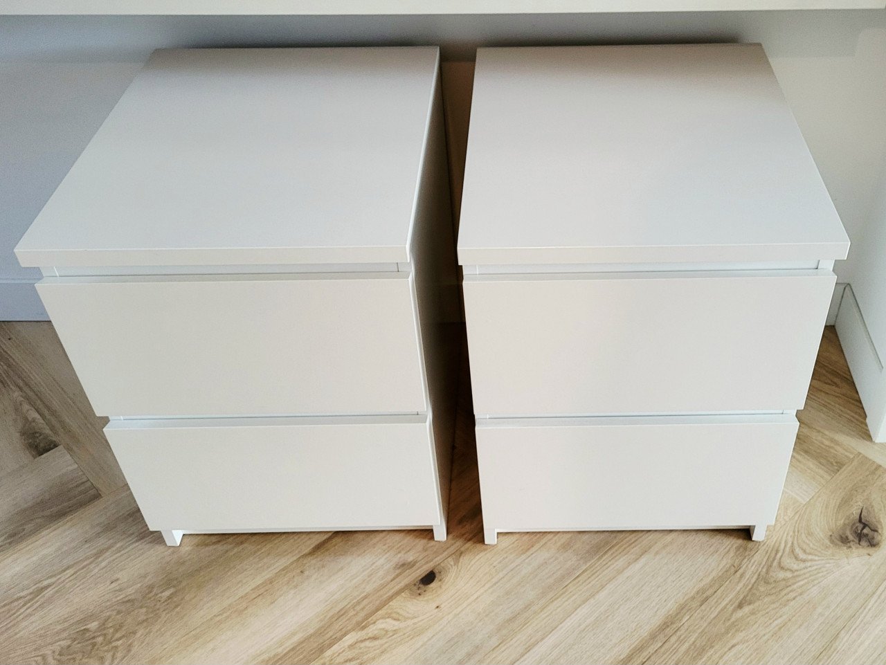 Ikea Malm Ladekast Met 2 Lades, Wit, 40x55 Cm