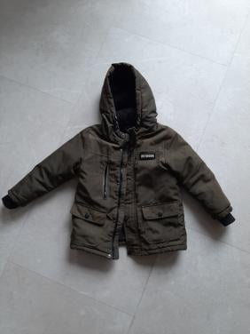 JONGENS WINTERJAS - MAAT 98 / 104 - KLEUR GROEN