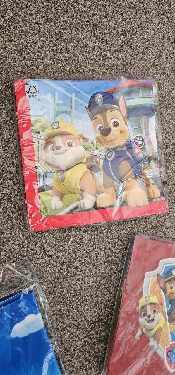 Paw patrol feestartikelen