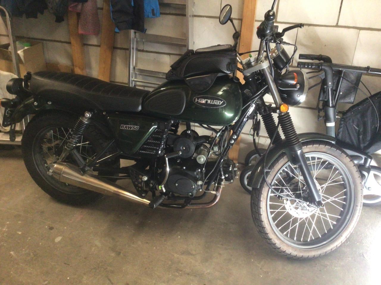 Haneway café racer raw 50