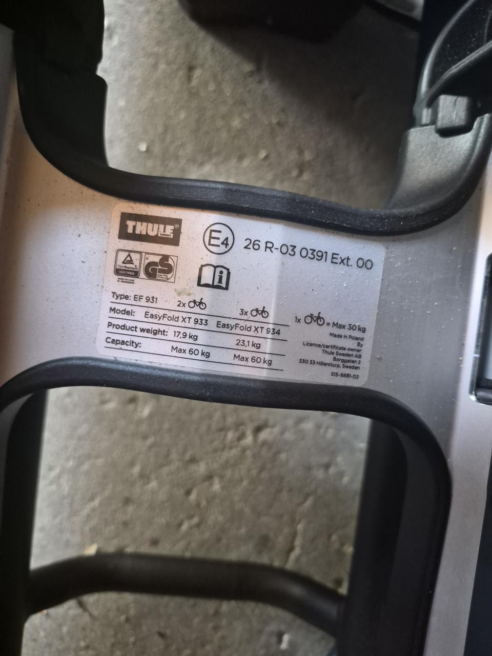 Thule EasyFold XT 933