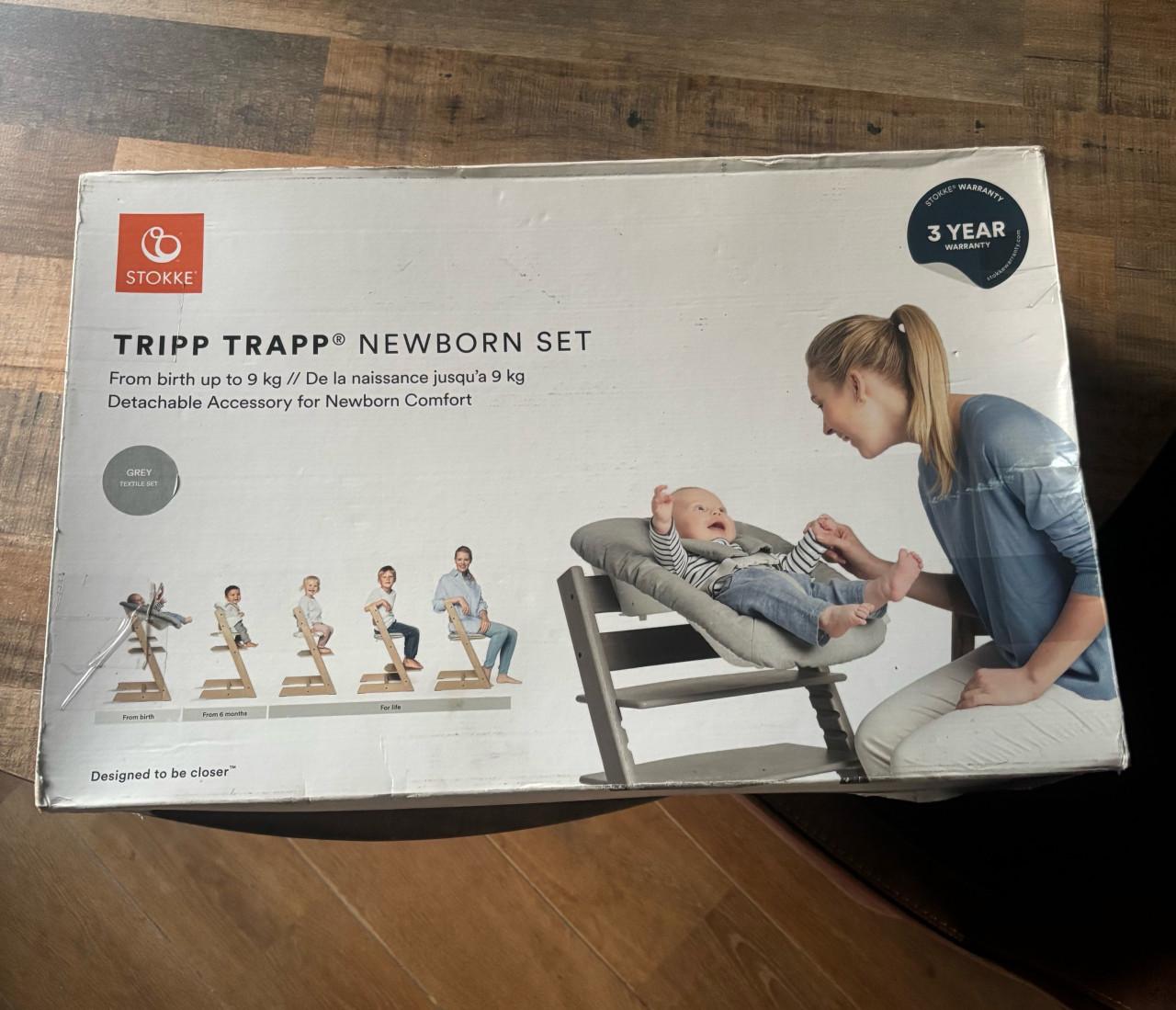 Newborn set voor tripp trapp stoel