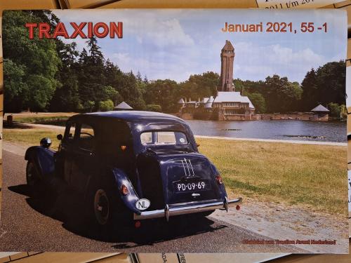 Citroën Traction Avant Traksjon Traxion clubblad