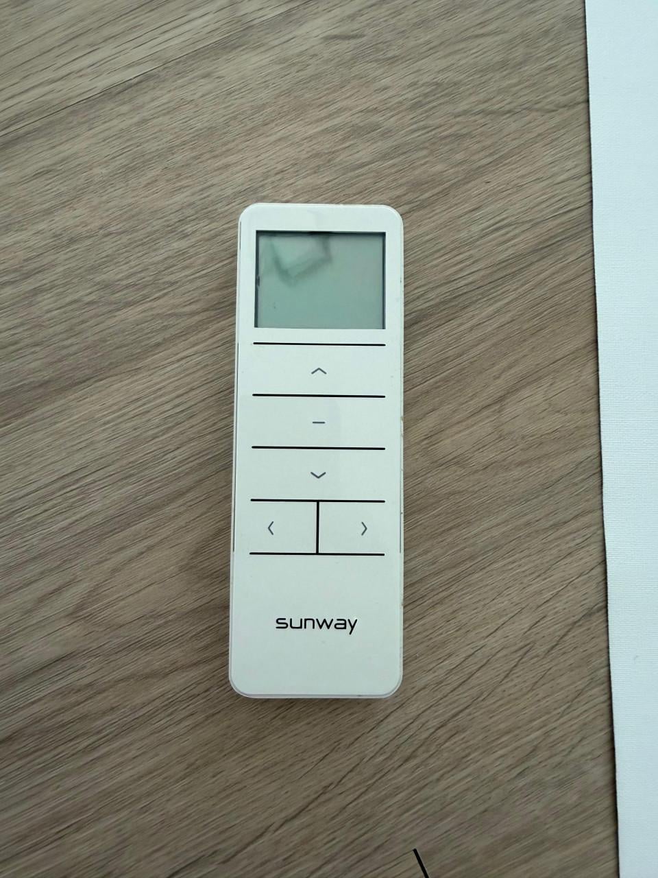 Elektrisch rolgordijn Sunway wit